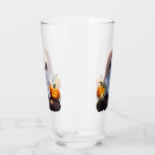 Baby Ghost Creepy Schattige Halloween karakter Glas (Links)