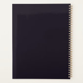 Baby Ghost Creepy Schattige Halloween karakter Planner (Achterkant)