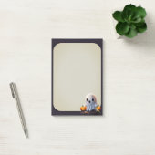 Baby Ghost Creepy Schattige Halloween karakter Post-it® Notes (Kantoor)