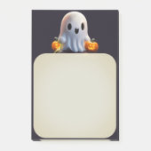 Baby Ghost Creepy Schattige Halloween karakter Post-it® Notes (Voorkant)