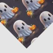Baby Ghost Creepy Schattige Halloween karakter Tissuepapier (Detail)