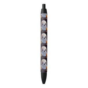 Baby Ghost Creepy Schattige Halloween karakter Zwarte Inkt Pen