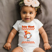 Baby Ghost Gepersonaliseerde Naam Halloween Gift D Romper