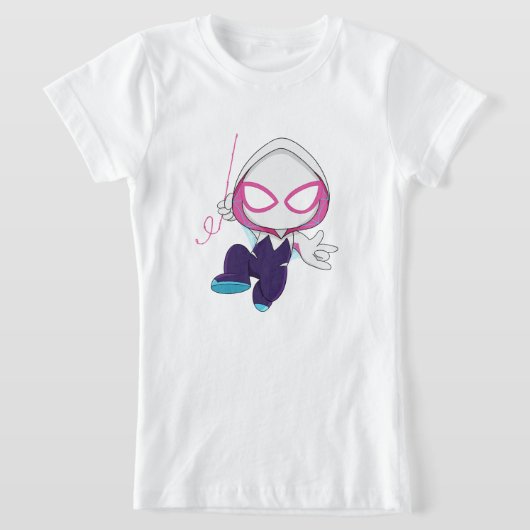 Baby Ghost Girl Spider T-shirt (Laagn)