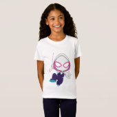 Baby Ghost Girl Spider T-shirt (Voorkant volledig)