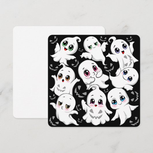 Baby Ghosts Spooky Schattigee Halloween Mood (Voorkant / Achterkant)