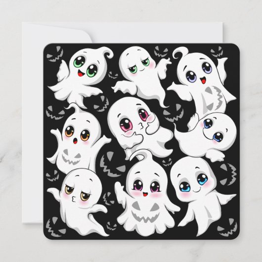 Baby Ghosts Spooky Schattigee Halloween Mood (Voorkant)