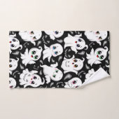 Baby Ghosts Spooky Schattigee Halloween Mood Bad Handdoek (Handdoek)