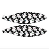 Baby Ghosts Spooky Schattigee Halloween Mood Basketbal (Panelen)