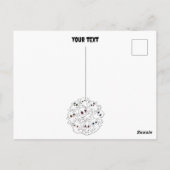 Baby Ghosts Spooky Schattigee Halloween Mood Briefkaart (Achterkant)