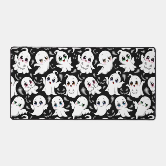 Baby Ghosts Spooky Schattigee Halloween Mood Bureaumat (Voorkant)