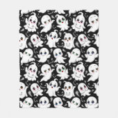 Baby Ghosts Spooky Schattigee Halloween Mood Fleece Deken (Voorkant)