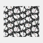 Baby Ghosts Spooky Schattigee Halloween Mood Fleece Deken (Voorkant (Horizontaal))