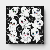 Baby Ghosts Spooky Schattigee Halloween Mood Fotoplaat (Voorkant)