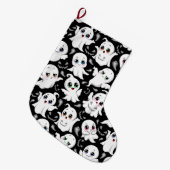 Baby Ghosts Spooky Schattigee Halloween Mood Grote Kerstsok (Voorkant (Hangend))