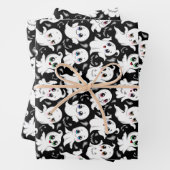 Baby Ghosts Spooky Schattigee Halloween Mood Inpakpapier Vel (In situ)