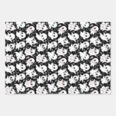 Baby Ghosts Spooky Schattigee Halloween Mood Inpakpapier Vel (Voorkant)