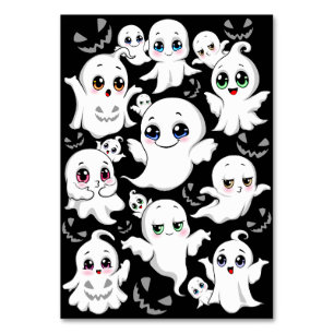 Baby Ghosts Spooky Schattigee Halloween Mood Kaart
