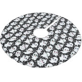 Baby Ghosts Spooky Schattigee Halloween Mood Kerstboom Rok (Gekanteld)
