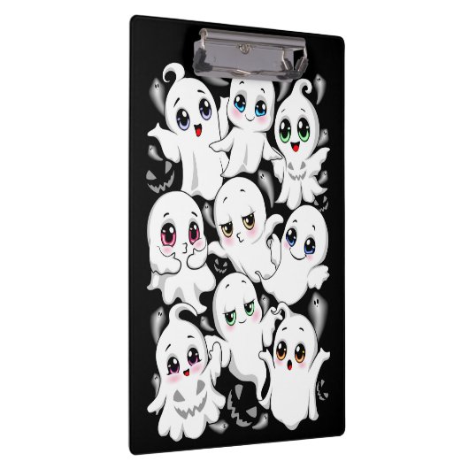 Baby Ghosts Spooky Schattigee Halloween Mood Klembord (Rechts)