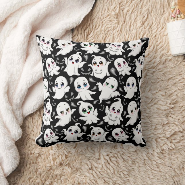 Baby Ghosts Spooky Schattigee Halloween Mood Kussen (Deken)