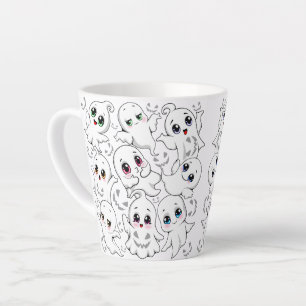 Baby Ghosts Spooky Schattigee Halloween Mood Latte Mok