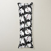 Baby Ghosts Spooky Schattigee Halloween Mood Lichaamskussen (Voorkant Verticaal)