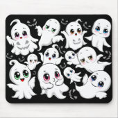 Baby Ghosts Spooky Schattigee Halloween Mood Muismat (Voorkant)