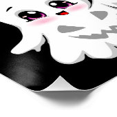 Baby Ghosts Spooky Schattigee Halloween Mood Perfect Poster (Hoek)