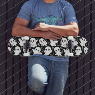 Baby Ghosts Spooky Schattigee Halloween Mood Persoonlijk Skateboard