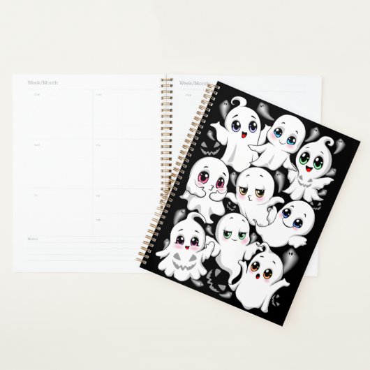 Baby Ghosts Spooky Schattigee Halloween Mood Planner (Display)