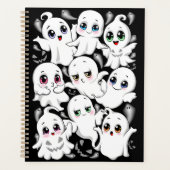 Baby Ghosts Spooky Schattigee Halloween Mood Planner (Voorkant)
