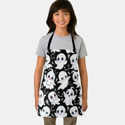 Baby Ghosts Spooky Schattigee Halloween Mood Schort (Insitu)