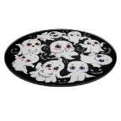 Baby Ghosts Spooky Schattigee Halloween Mood Snijplank (Hoek)