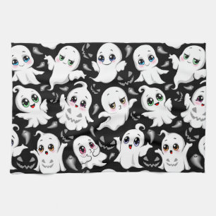 Baby Ghosts Spooky Schattigee Halloween Mood Theedoek