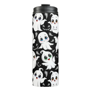 Baby Ghosts Spooky Schattigee Halloween Mood Thermosbeker
