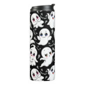 Baby Ghosts Spooky Schattigee Halloween Mood Thermosbeker (Gedraaid links)