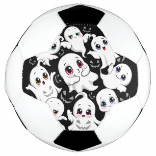 Baby Ghosts Spooky Schattigee Halloween Mood Voetbal