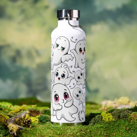 Baby Ghosts Spooky Schattigee Halloween Mood Waterfles (Buiten)
