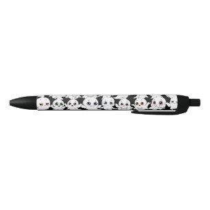 Baby Ghosts Spooky Schattigee Halloween Mood Zwarte Inkt Pen