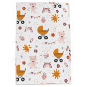 Baby Gift Bag voor baby shower Medium Cadeauzakje (Voorkant)