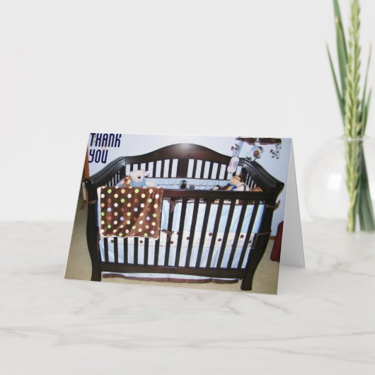 BABY GIFT DANK. BEDANKKAART (Voorkant)