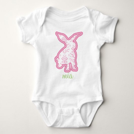 Baby Gift - Little Bunny Romper (Voorkant)