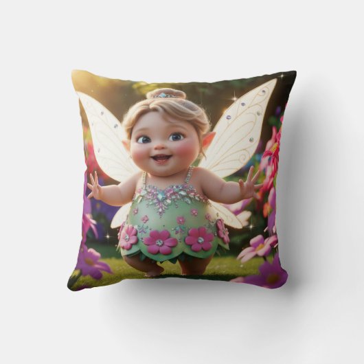 Baby Giggles Fairy Kussen (Achterkant)