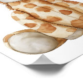 Baby Giraffe Afbeelding Poster (Hoek)