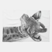 Baby Giraffe American MoJo Kitchen Towels Theedoek (Horizontaal)