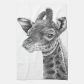 Baby Giraffe American MoJo Kitchen Towels Theedoek (Verticaal)