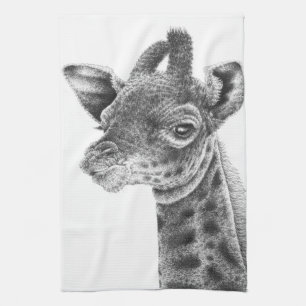 Baby Giraffe American MoJo Kitchen Towels Theedoek