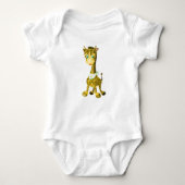 Baby Giraffe Baby Bodysuit (Voorkant)