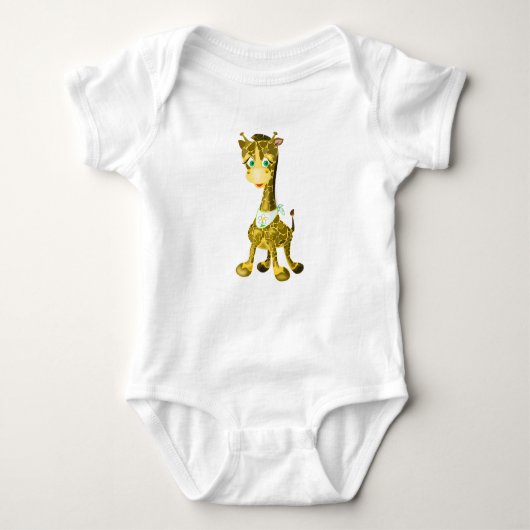 Baby Giraffe Baby Bodysuit (Voorkant)